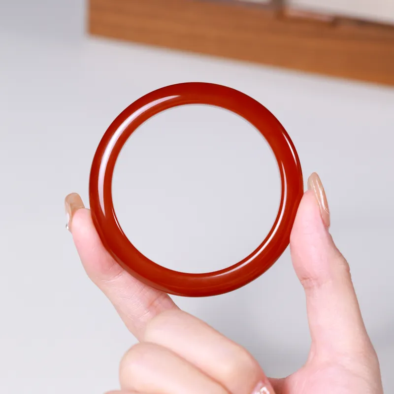 CHINA GOLD Agate Bangles Unisex-4