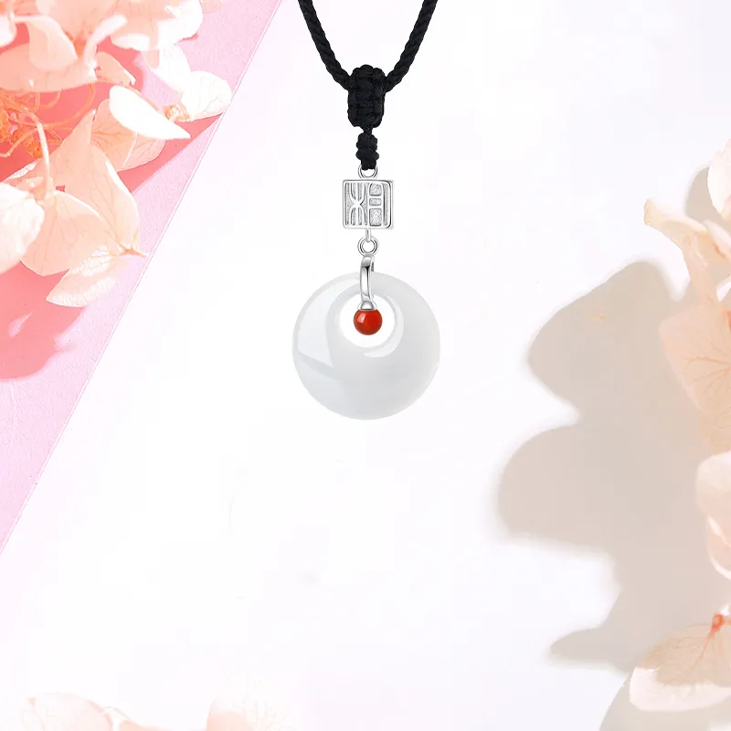 CHINA GOLD Chalcedony Necklaces Women's-1