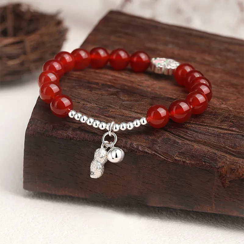 CHINA GOLD Agate Jade Bracelets Women's-1