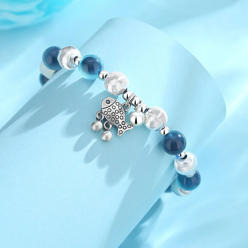 CHINA GOLD Agate Jade Bracelets Women's-4
