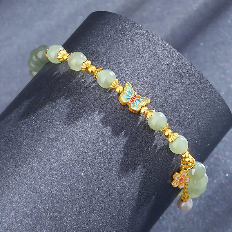 CHINA GOLD Bracelets White Jade/Pale Greenish White Jade Women's-2