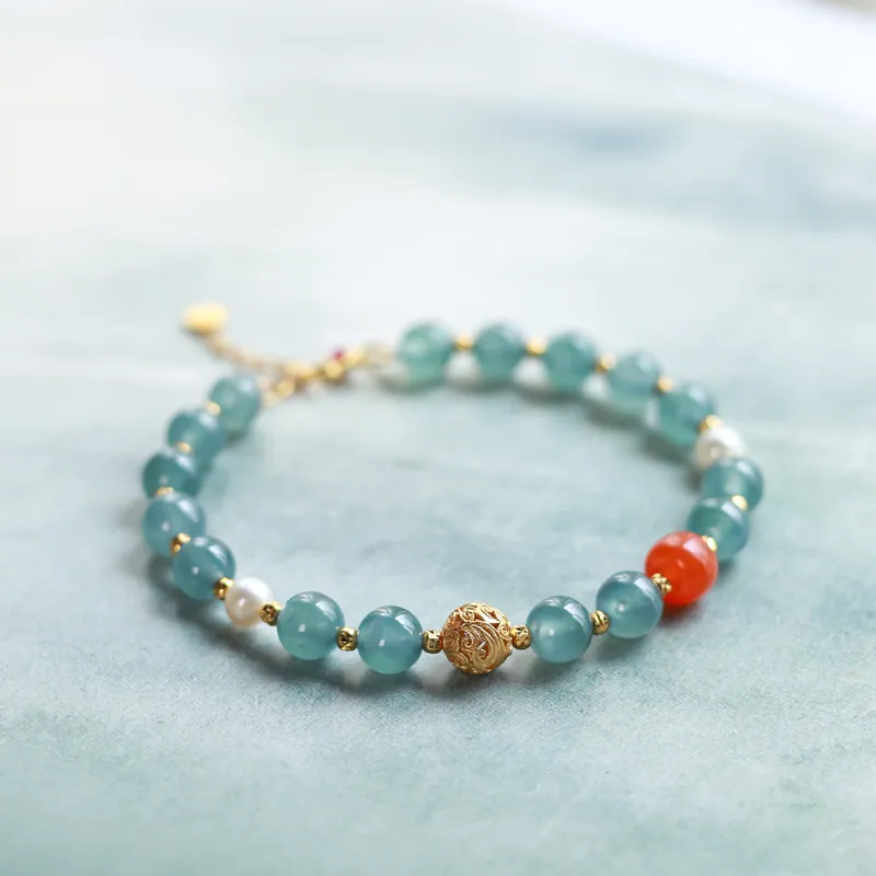 CHINA GOLD Ice Type Jadeite Bracelets Unisex-1