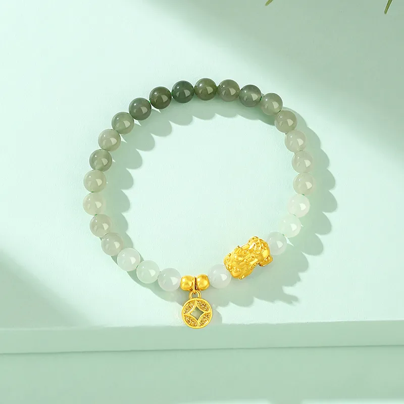 CHINA GOLD Hetian Jade Bracelets White Jade/Pale Greenish White Jade Women's-3