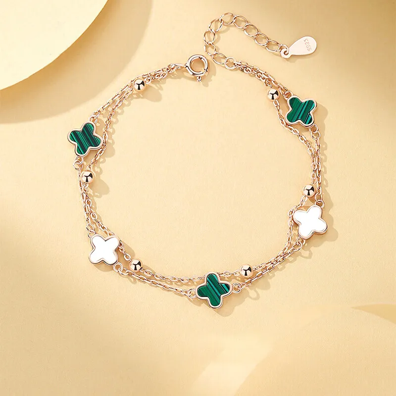 CHINA GOLD Malachite Bracelets Women's-3