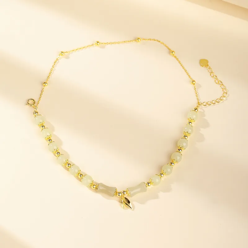 CHINA GOLD Bracelets Pale Greenish White Jade Women's-1
