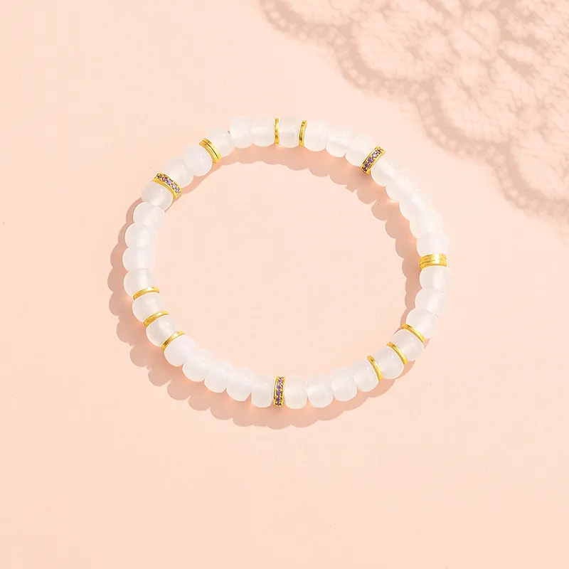 CHINA GOLD Agate Bracelets Women's-1