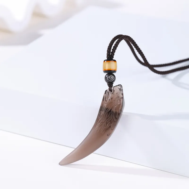 CHINA GOLD Natural Obsidian Necklaces Unisex-2