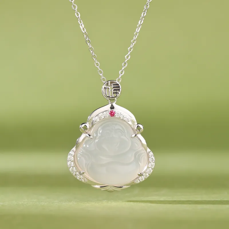 CHINA GOLD Agate Necklaces Women's-7