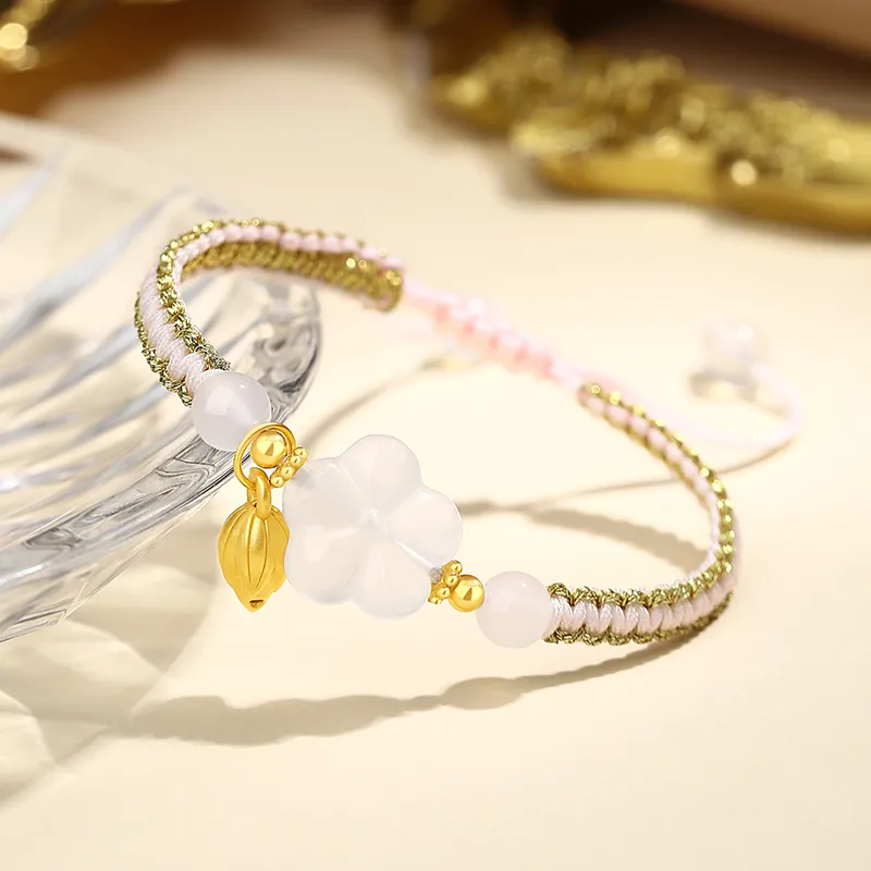 CHINA GOLD Agate Bracelets Unisex-2