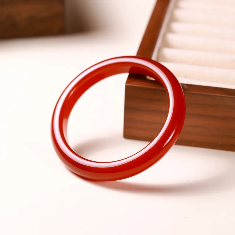 CHINA GOLD Agate Bangles Unisex-1