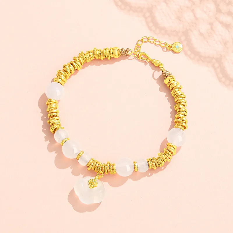 CHINA GOLD Agate Bracelets Women's-3