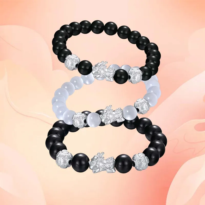 CHINA GOLD Agate Jade Bracelets Unisex-4