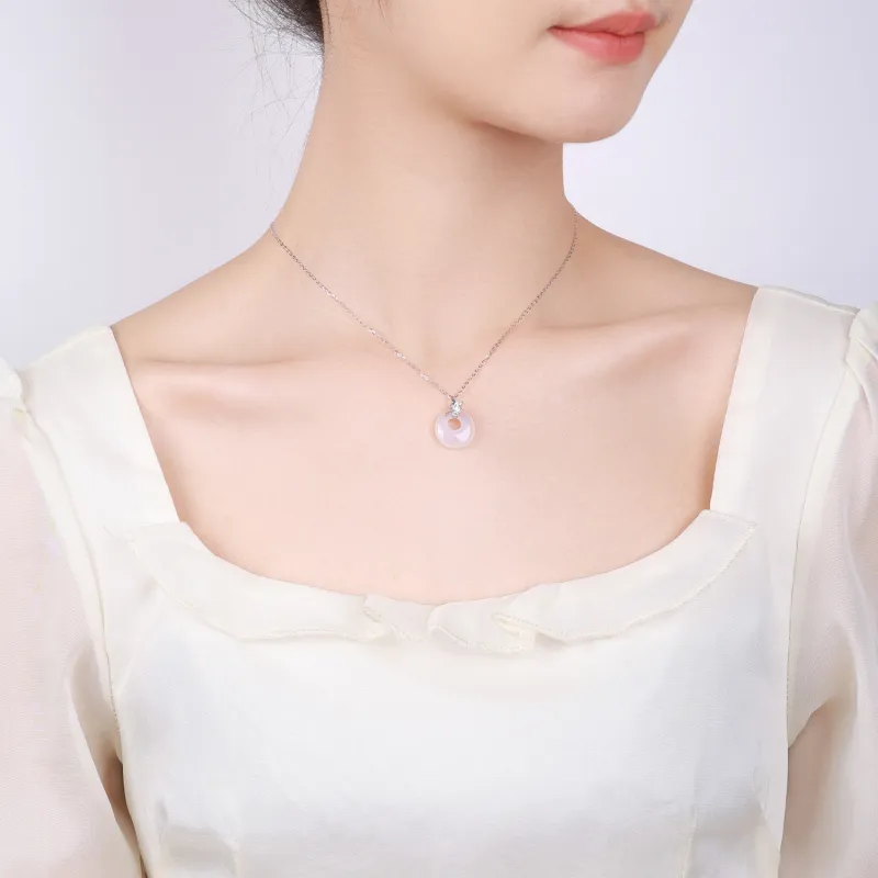 CHINA GOLD Natural Agate Jade Necklaces Women's-5