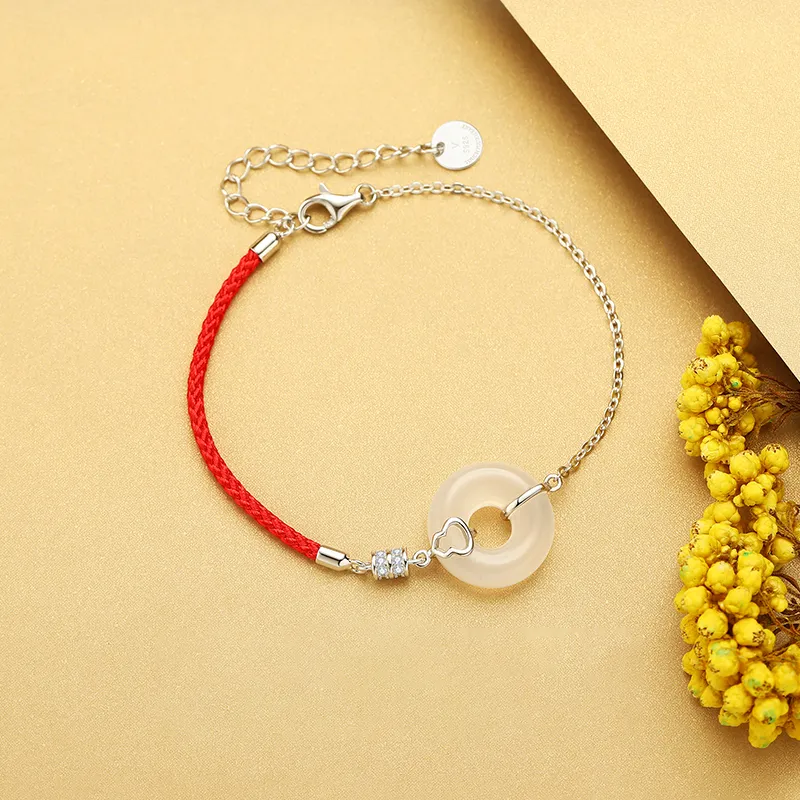CHINA GOLD Chalcedony Bracelets Women's-2