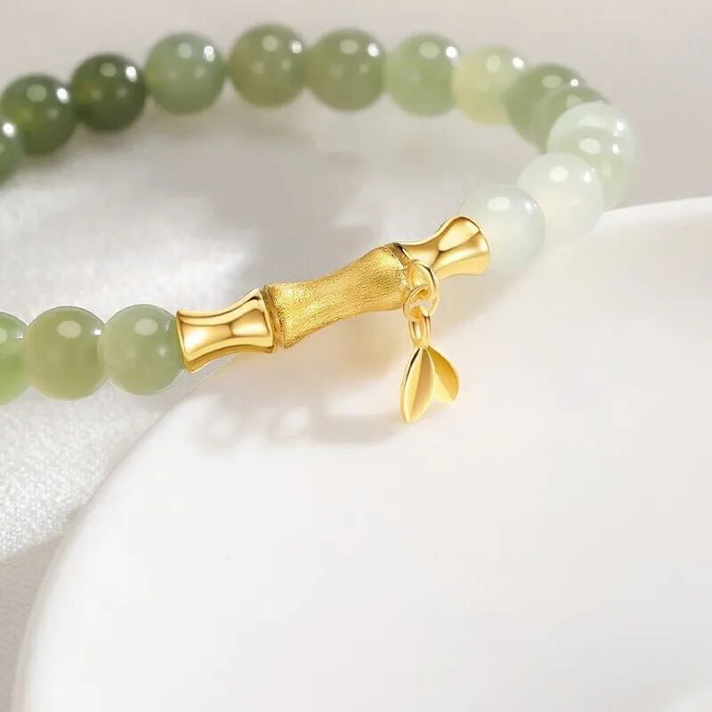CHINA GOLD Bracelets White Jade/Pale Greenish White Jade Women's-4