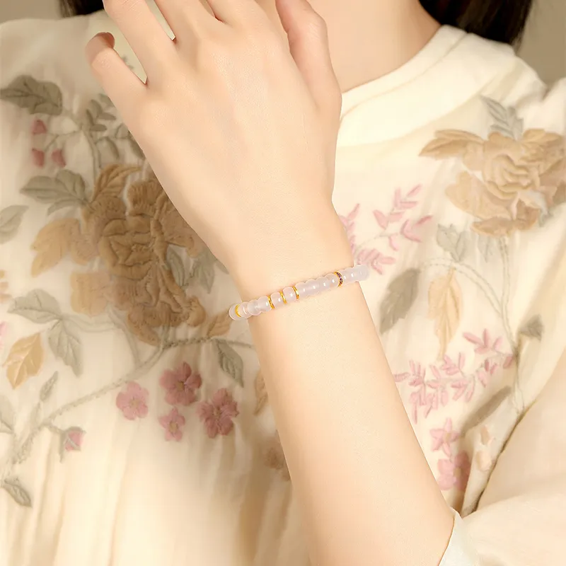 CHINA GOLD Agate Bracelets Women's-4