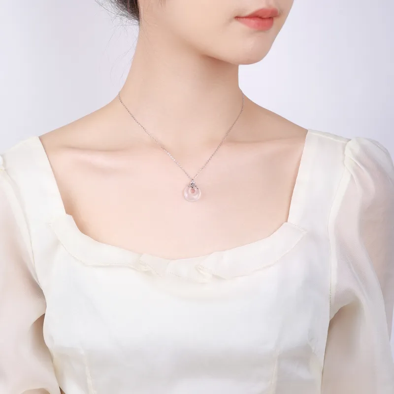 CHINA GOLD Agate Necklaces Women's-4