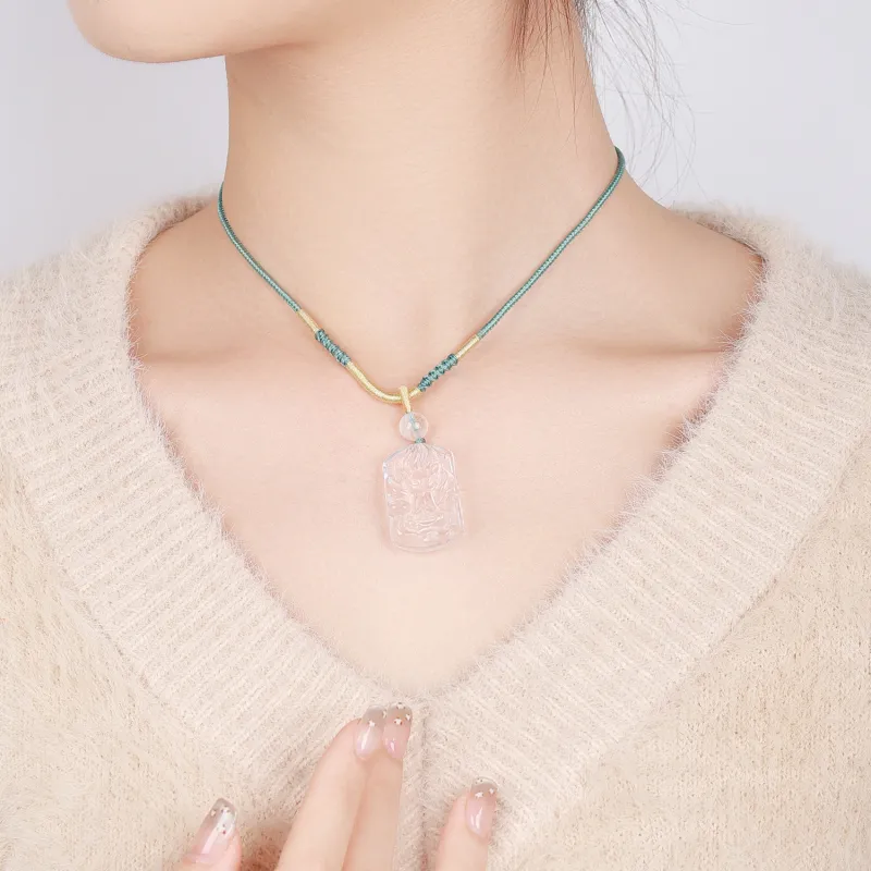 CHINA GOLD Crystal Necklaces Women's-5