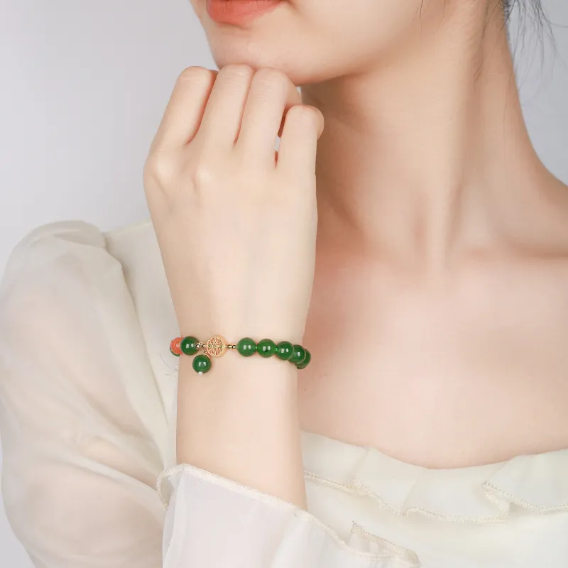CHINA GOLD Bracelets Jasper Unisex-4
