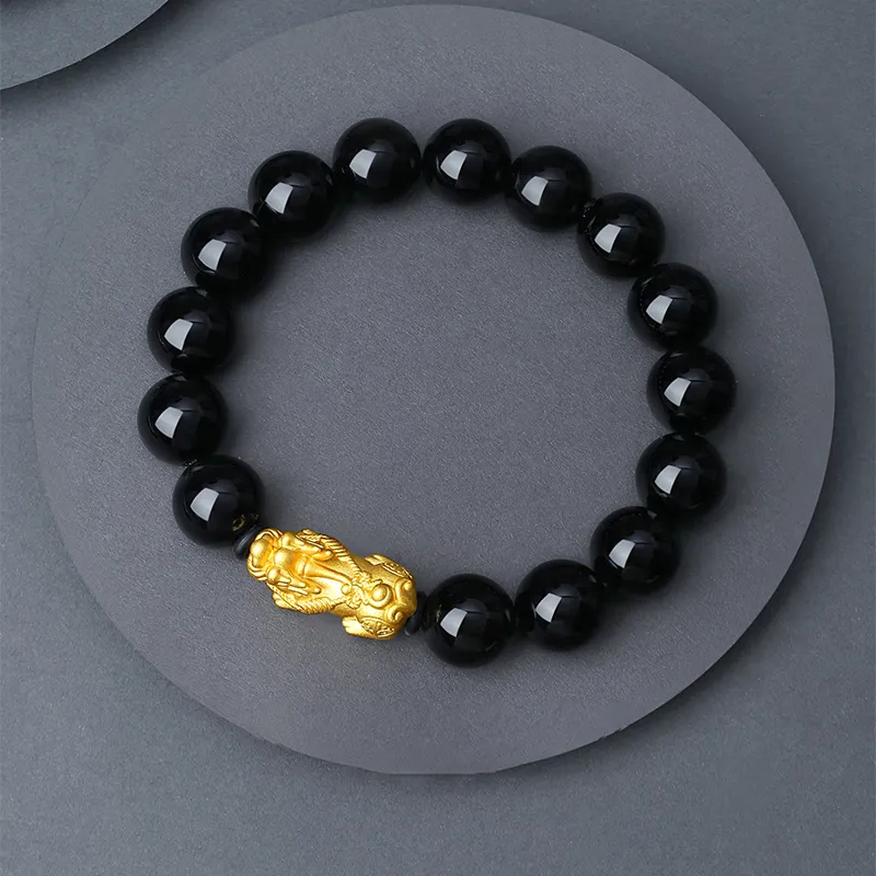 CHINA GOLD Agate Bracelets Unisex-1