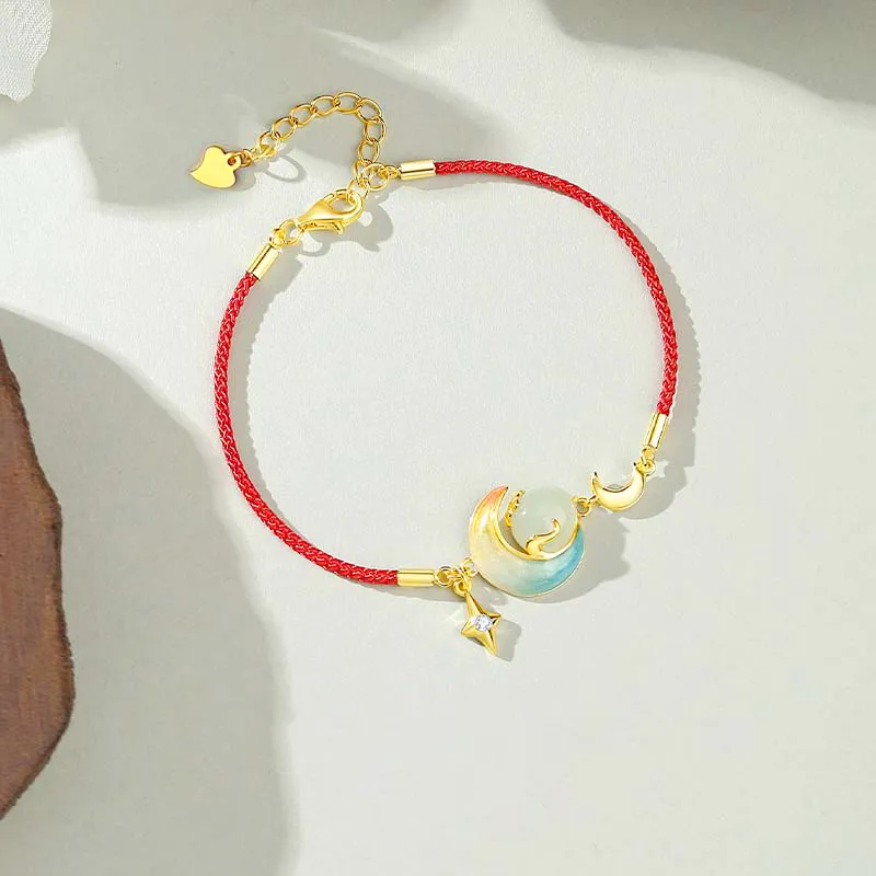 CHINA GOLD Hetian Jade Bracelets White Jade/Pale Greenish White Jade Women's-2