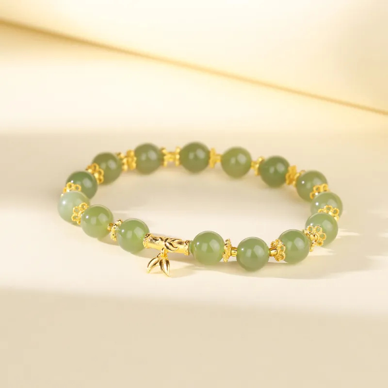 CHINA GOLD Bracelets Green Jade Women's-1
