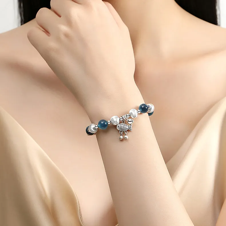 CHINA GOLD Agate Jade Bracelets Women's-1