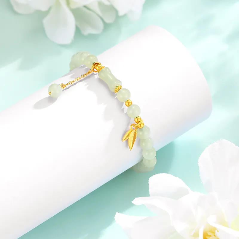 CHINA GOLD Hetian Jade Bracelets White Jade/Pale Greenish White Jade Women's-3