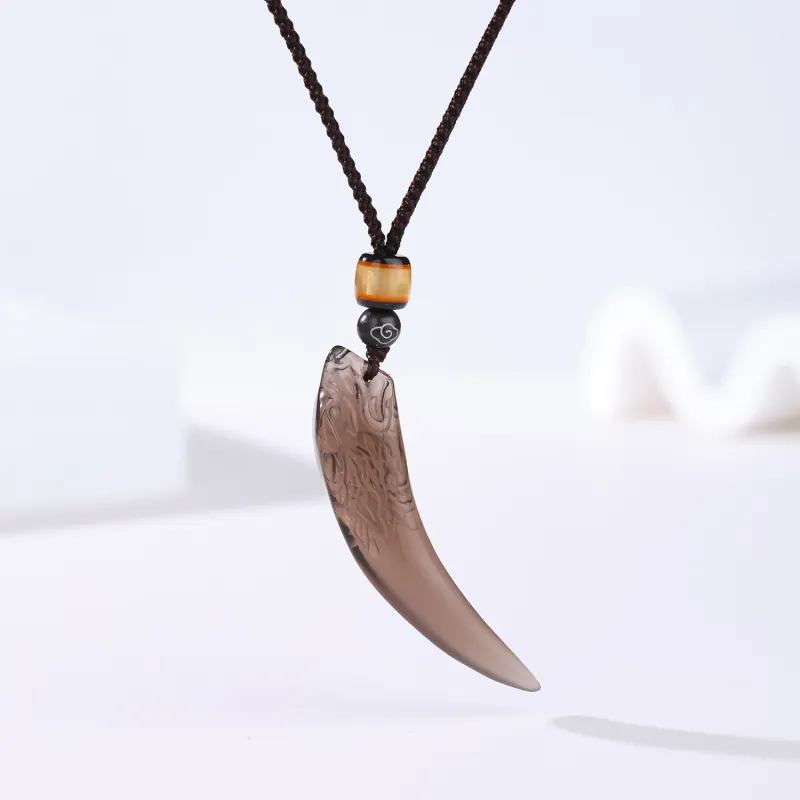CHINA GOLD Natural Obsidian Necklaces Unisex-1