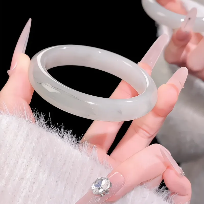 CHINA GOLD Tianshan Jade Bangles Unisex-2