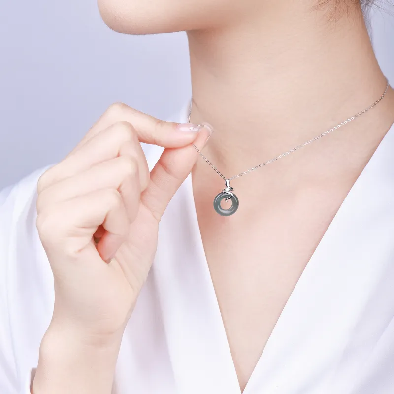 CHINA GOLD Ice Glutinous Necklaces Women's-10
