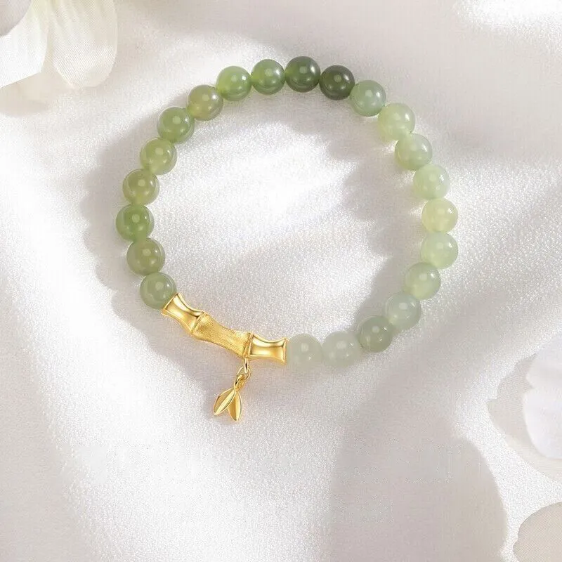 CHINA GOLD Bracelets White Jade/Pale Greenish White Jade Women's-2