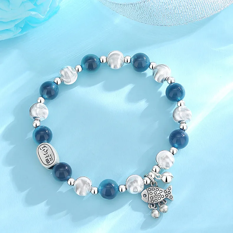 CHINA GOLD Agate Jade Bracelets Women's-2