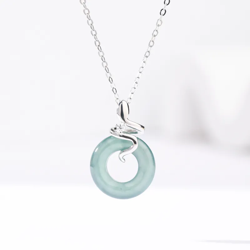 CHINA GOLD Ice Glutinous Necklaces Women's-7