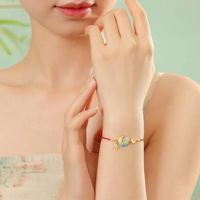 CHINA GOLD Hetian Jade Bracelets White Jade/Pale Greenish White Jade Women's-3