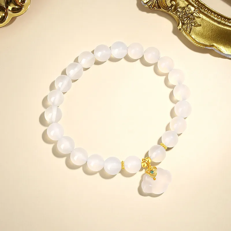 CHINA GOLD Chalcedony Bracelets Women's-3
