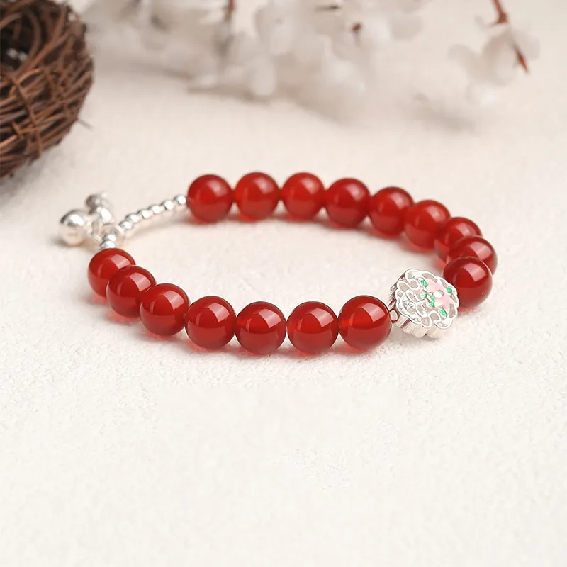 CHINA GOLD Agate Jade Bracelets Women's-3