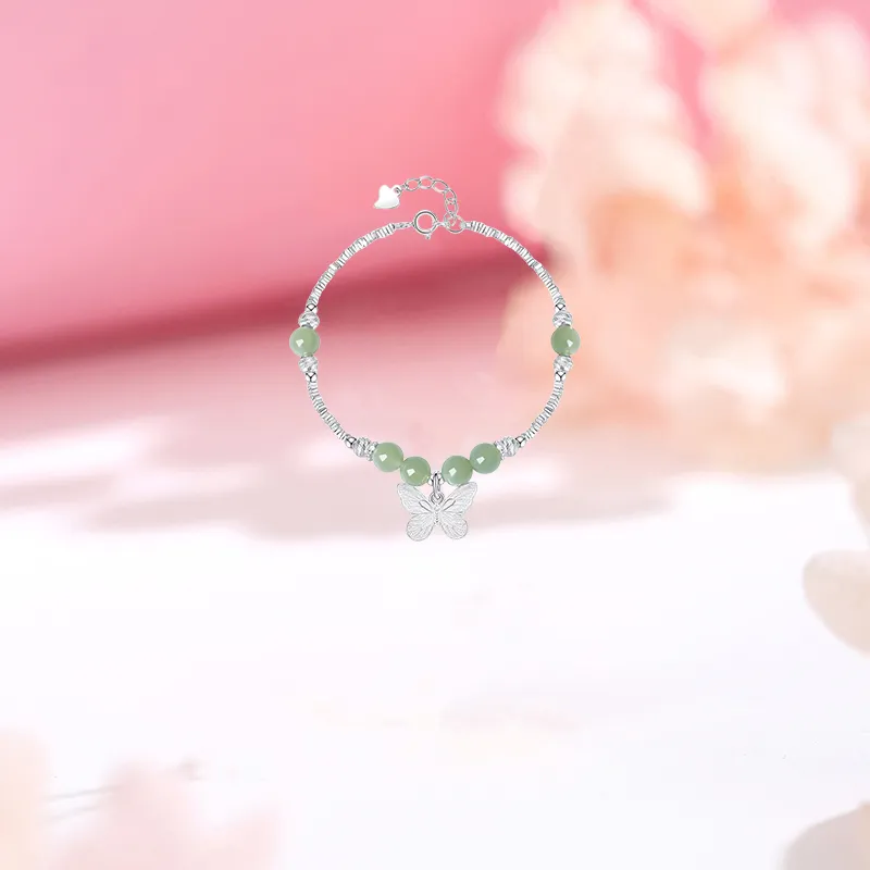 CHINA GOLD Hetian Jade Bracelets White Jade/Pale Greenish White Jade Women's-2