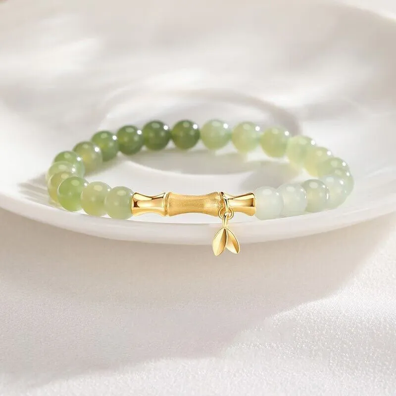 CHINA GOLD Bracelets White Jade/Pale Greenish White Jade Women's-3