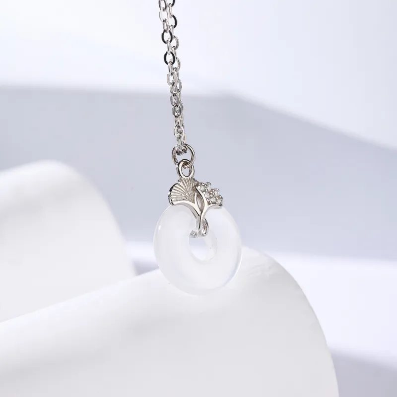 CHINA GOLD Agate Necklaces Women's-1