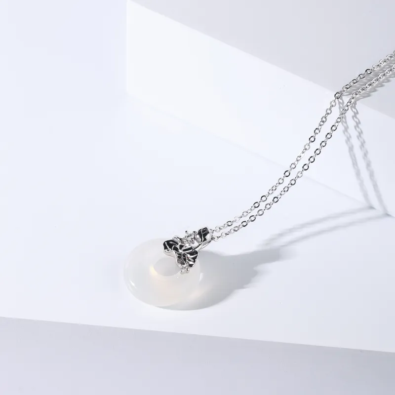 CHINA GOLD Agate Jade Necklaces Women's-8