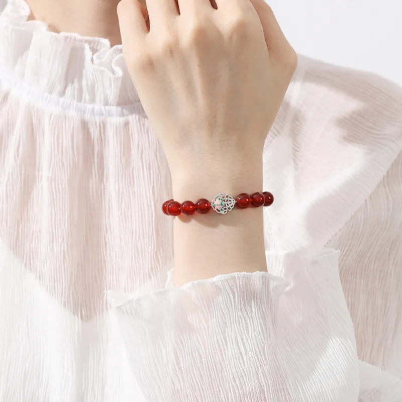 CHINA GOLD Agate Jade Bracelets Women's-4