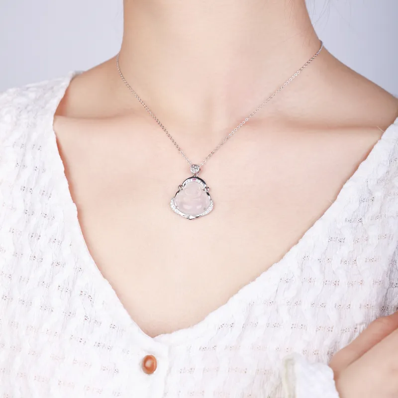 CHINA GOLD Agate Necklaces Women's-11