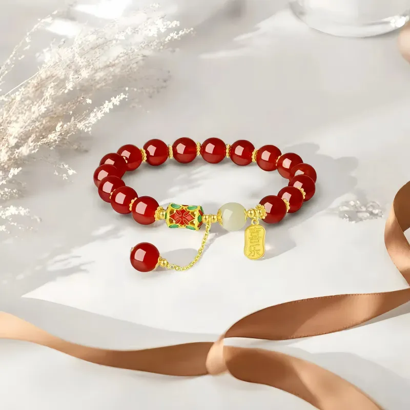 JINYICHENG Chalcedony Bracelets Women's-3