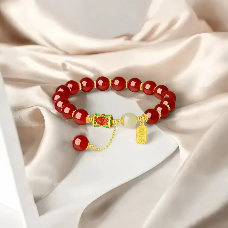 JINYICHENG Chalcedony Bracelets Women's-2