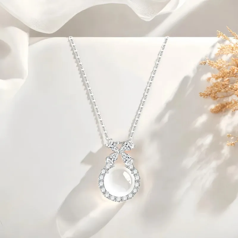 JINYICHENG Chalcedony Necklaces Women's-1