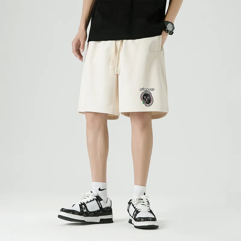 HUANQIU Casual Shorts Unisex-8