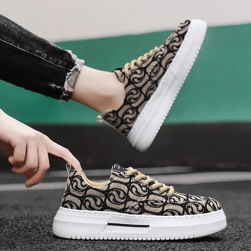 PROTECTCAMEL Anti Slip Wear Resistant Low Top Skateboard Shoes Men's-9