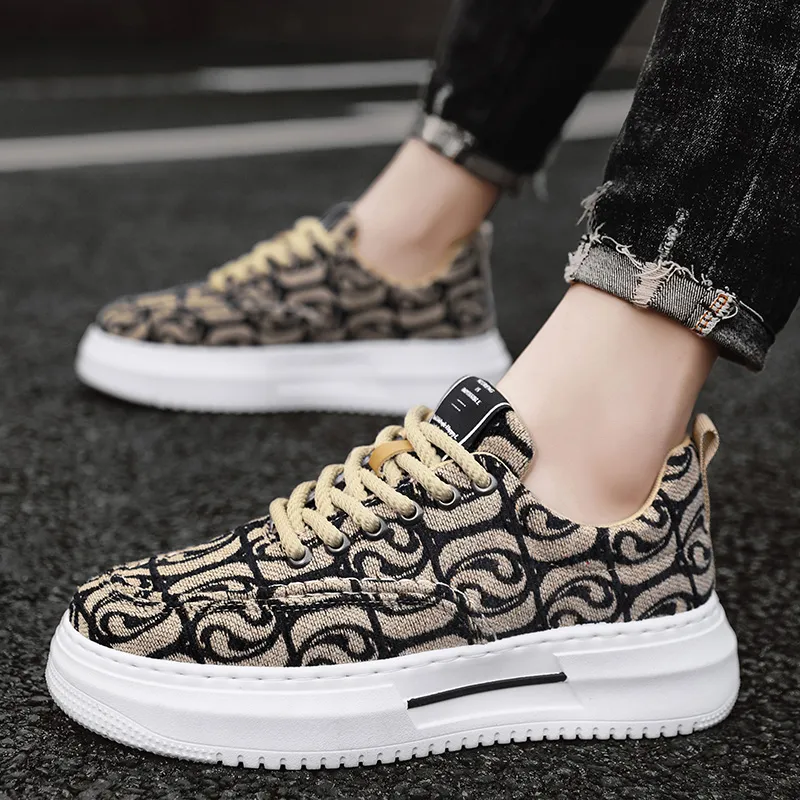 PROTECTCAMEL Anti Slip Wear Resistant Low Top Skateboard Shoes Men's-10