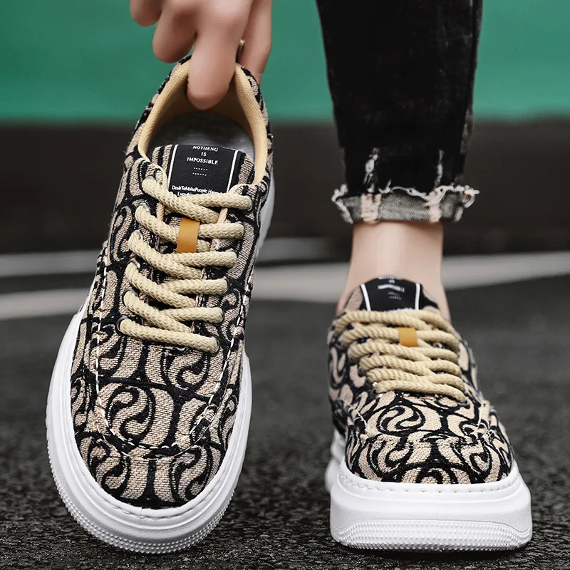 PROTECTCAMEL Anti Slip Wear Resistant Low Top Skateboard Shoes Men's-8